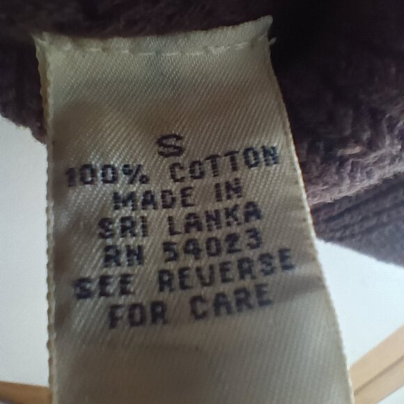 Gap Brown Ribbed turtleneck Sweater Size Small - Picture 4 of 6